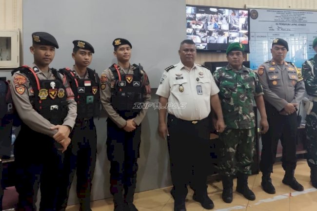 Sinergi Lapas Jember, TNI, dan Polri Pastikan Kunjungan Idulfitri 1447 H Aman dan Kondusif