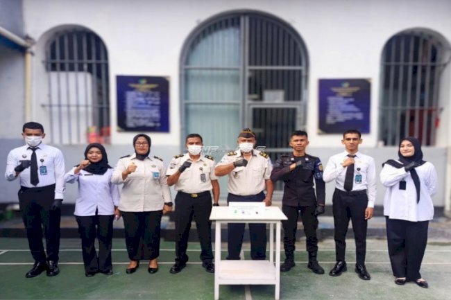 Usai Idulfitri, Lapas Bandanaira Gelar Razia Blok Hunian