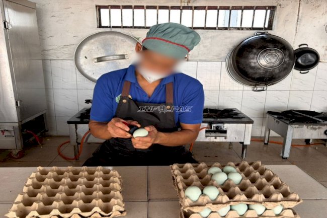 Warga Binaan Rutan Rantau Kembangkan UMKM Telur Asin “RuRa”