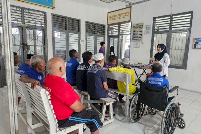 Lapas Kuala Tungkal Gelar Pos Kesehatan Lansia, Perkuat Layanan Kesehatan Warga Binaan