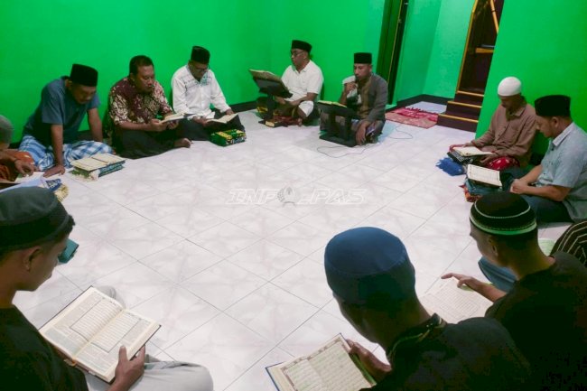 Istikamah Usai Ramadan, Warga Binaan Lapas Wahai Rutinkan Yasinan