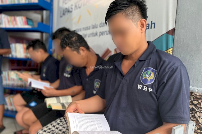 Pojok Baca Lapas Kotabaru, Hadirkan Ruang Belajar dan Rekreasi Edukatif bagi Warga Binaan