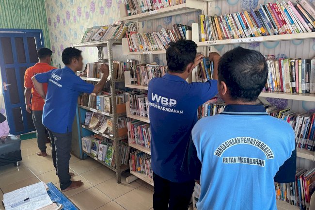 Rutan Marabahan Sediakan Layanan Perpustakaan Tingkatkan Literasi Warga Binaan