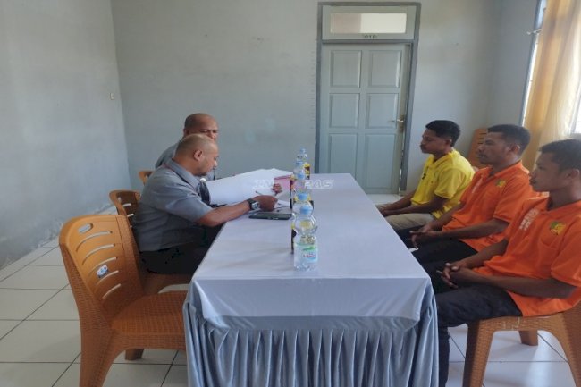 Lapas Namlea Fasilitasi Asesmen Layanan Bankum Litigasi oleh Kanwil Kemenkum Maluku