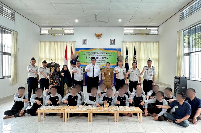 Pelatihan Frozen Food di Rutan Tanjung Berakhir, Warga Binaan Siap Mulai Usaha
