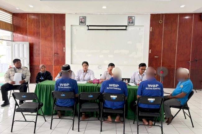 Laksanakan Amanah KUHAP, PK Bapas Amuntai Dampingi Hakim Awasi Hasil Putusan PN Rantau