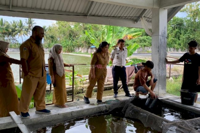 Dorong Kemandirian Warga Binaan, Lapas Perempuan Palu Tebar 2.000 Bibit Nila Sultana