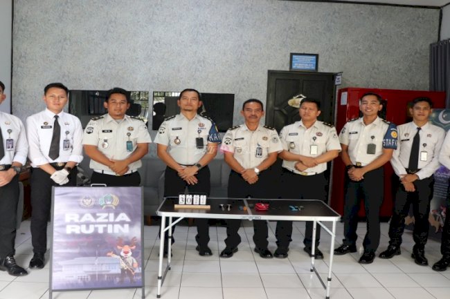 Lapas Tanjung Gencarkan Razia Cegah Peredaran Barang Terlarang