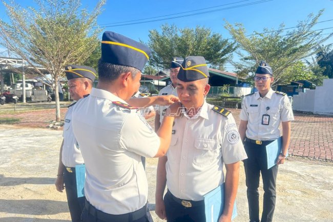 Naik Pangkat, 25 Petugas Rutan Marabahan Didorong Tingkatkan Kinerja