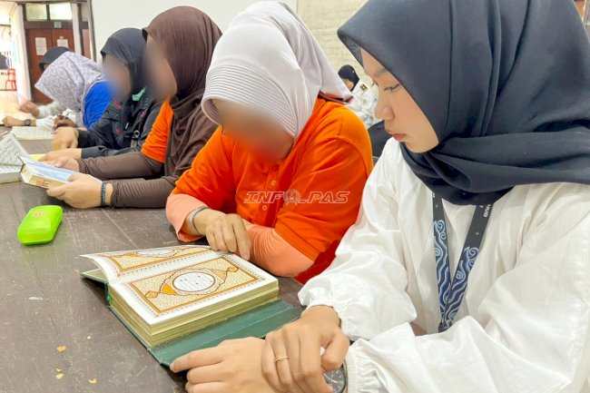 Semangat Belajar Al-Qur’an Tumbuh di Blok Wanita Rutan Pelaihari