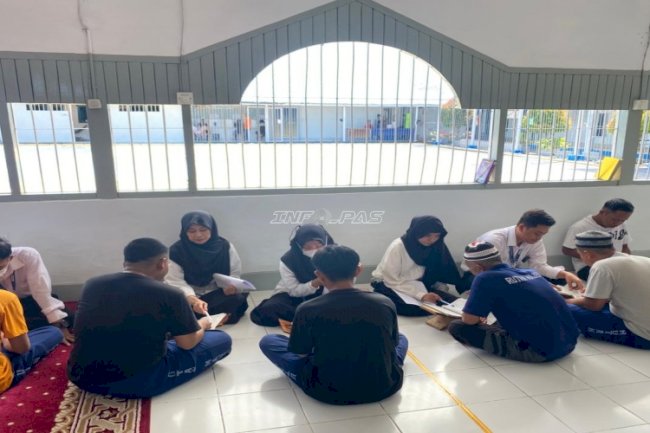 Rutan Majene Tingkatkan Pembinaan Spiritual Warga Binaan melalui Kelas Iqra