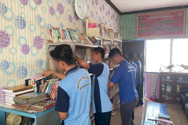 Dorong Minat Baca, Rutan Marabahan Hadirkan Perpustakaan bagi Warga Binaan