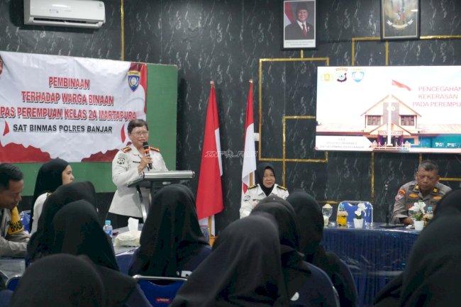 Gandeng Kepolisian, Lapas Perempuan Martapura Tingkatkan Edukasi KDRT dan Perkuat Sarana Keamanan