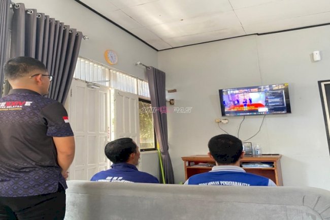 Hangat dalam Kebersamaan, Warga Binaan Lapas Tanjung Rayakan Paskah secara Virtual Nasional