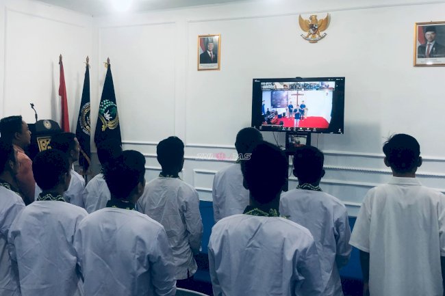 Khidmat dan Penuh Makna, Lapas Kotabaru Fasilitasi Ibadah Jumat Agung bagi Warga Binaan