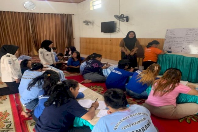 Lapas Perempuan Palembang dan PKBM Athree Fasilitasi Warga Binaan dalam Program Kejar Paket A, B, dan C