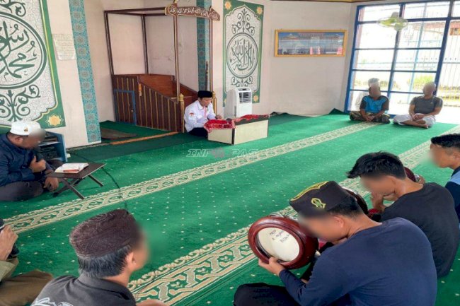 Gandeng Kemenag Kab. Batola, Rutan Marabahan Perkuat Pembinaan Kepribadian Warga Binaan lewat Ceramah Agama 