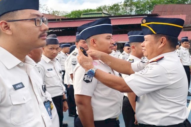 Sebanyak 66 Petugas Naik Pangkat, Lapas Banjarmasin Tegaskan Komitmen Integritas dan Profesionalisme