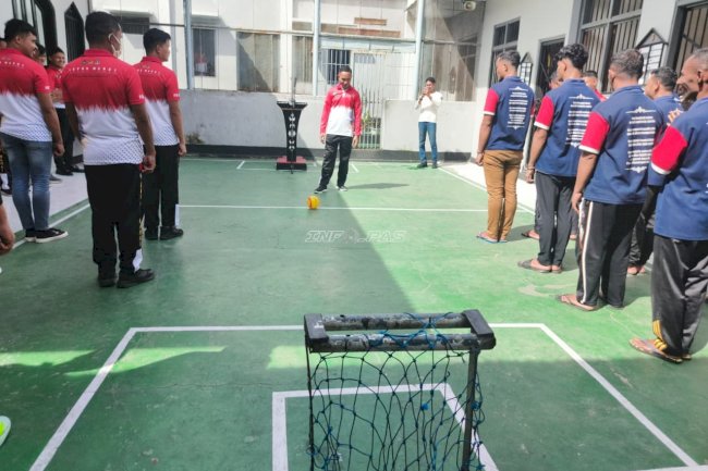 Sambut HBP ke-62, Lapas Wahai Gelar Pembukaan Porsenikab 2026 