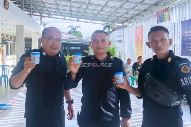 Cegah Narkoba, Lapas Pangkalpinang Gelar Tes Urine dan Cek Kesehatan