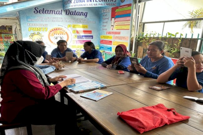 Lavica Hadirkan Kebahagiaan, Warga Binaan Lapas Perempuan Palembang Terhubung dengan Keluarga