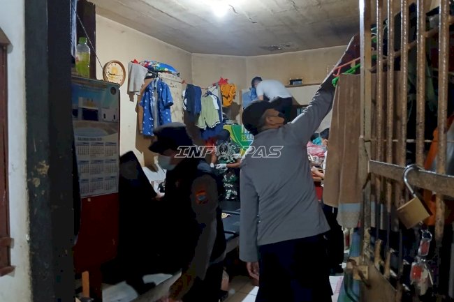 Berantas Halinar, Lapas Tondano Gandeng TNI Polri Gelar Razia dan Tes Urine 