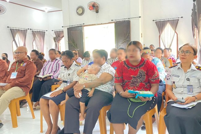 Perkuat Pembinaan Kepribadian, Lapas Perempuan Manokwari Terima Kunjungan Kasih BKN