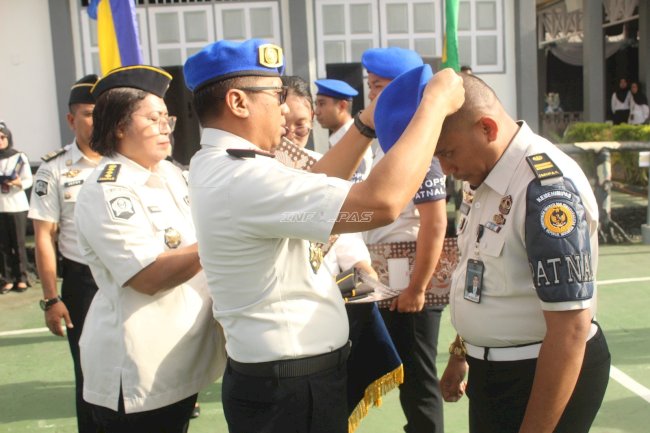 Satops Patnal LPKA Ambon Resmi Dikukuhkan, Siap Jaga Disiplin dan Integritas