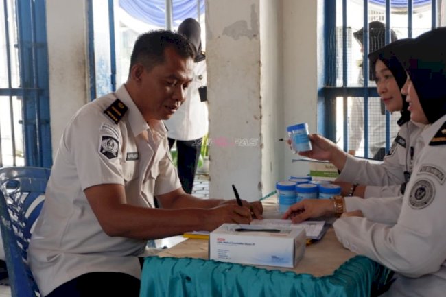 Lapas Perempuan Palembang Gelar Tes Urine Massal, Perkuat Komitmen Bebas Narkoba 