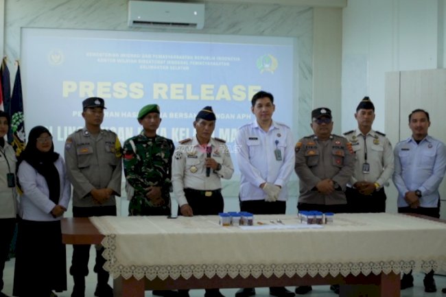 LPKA Martapura Gelar Razia dan Tes Urine bersama APH, Tegaskan Komitmen Bersih dan Berintegritas