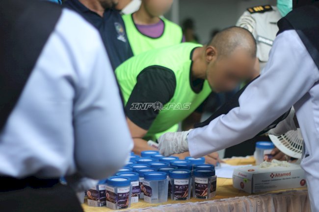 Lapas Takalar Gandeng TNI-Polri Gelar Razia dan Tes Urine