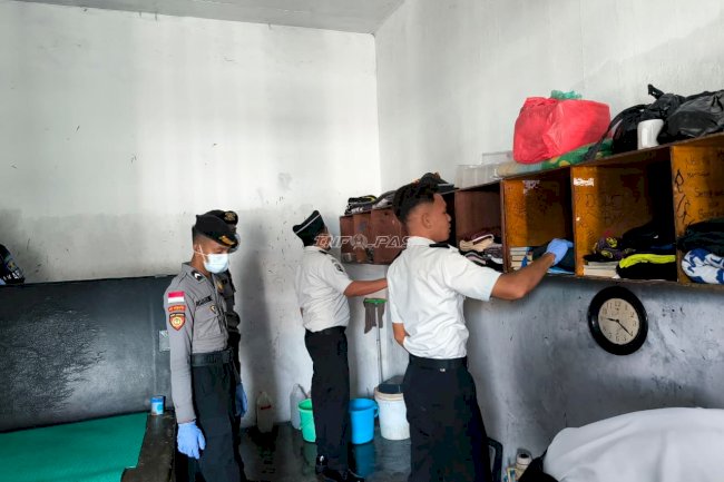 Jelang HBP Ke-62, Lapas Kalabahi Gandeng Polres Alor Razia Blok Hunian