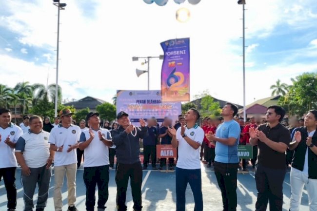 Semarak dan Penuh Warna, Lapas Banjarmasin Buka Pekan Olahraga dan Seni Sambut HBP Hari Ke-62