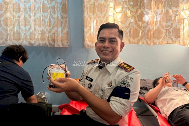 Setetes Darah untuk Kemanusiaan, LPKA Palu Meriahkan HBP Ke-62 dengan Aksi Donor Darah
