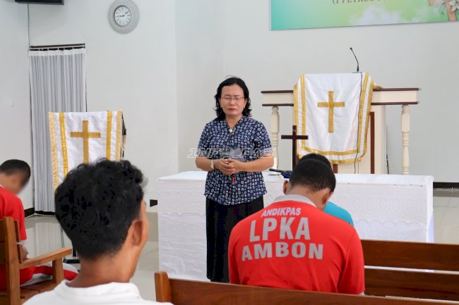 LPKA Ambon Perkuat Pendalaman Alkitab, Tekankan Pemulihan Hidup Anak Binaan