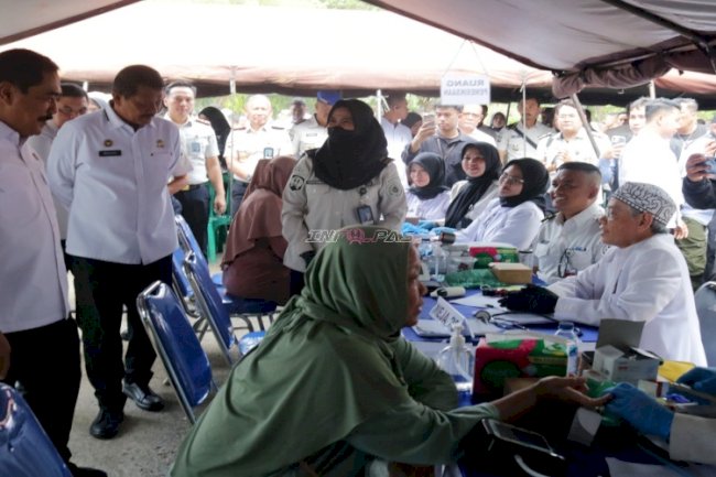 Peringati HBP Ke-62, Lapas Cibinong Jadi Tuan Rumah Pemeriksaan Kesehatan Gratis dan Bansos bagi Masyarakat Sekitar