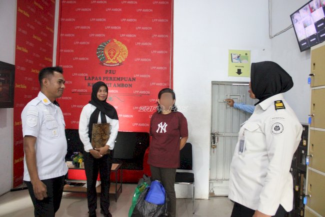 Optimalkan Pembinaan, Lapas Piru Pindahkan Warga Binaan ke Lapas Perempuan Ambon