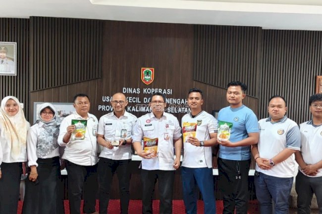 Lapas Banjarmasin bersama Dinas Koperasi, Usaha Kecil, dan Menengah Prov. Kalsel Perkuat Sinergi Pemasaran Produk Warga Binaan