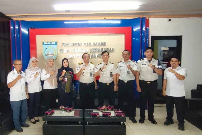 Perkuat Kesiapsiagaan, Lapas Narkotika Karang Intan Bangun Sinergi dengan Damkar dan BPBD Kab. Banjar