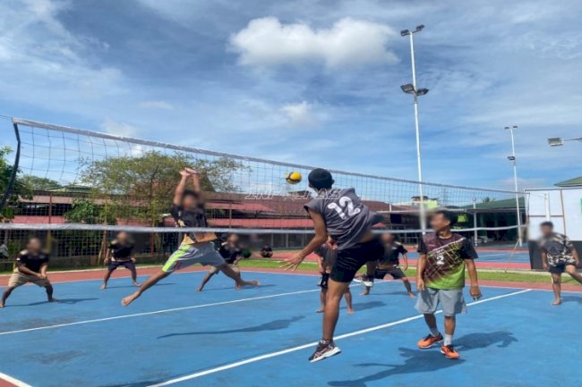 Pekan Olahraga Lapas Banjarmasin, Blok E Libas Blok C 