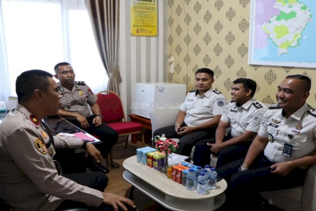 Bapas Tanjungpandan Sharing Praktik Baik Pelayanan Publik dan Pembangunan ZI di Polres Belitung Timur