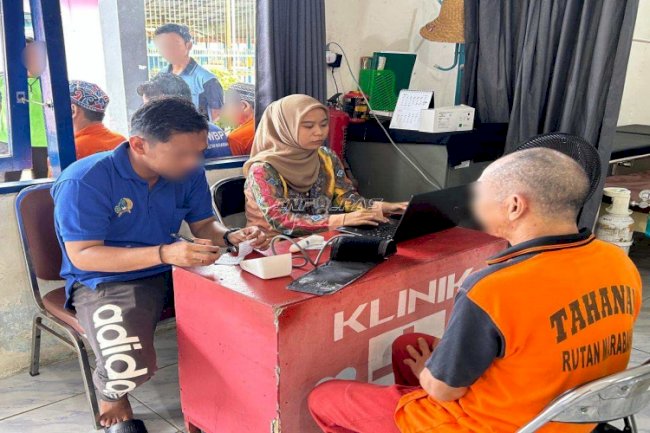 Rutan Marabahan Gandeng Puskesmas, Hadirkan Layanan Kesehatan Rutin bagi Warga Binaan