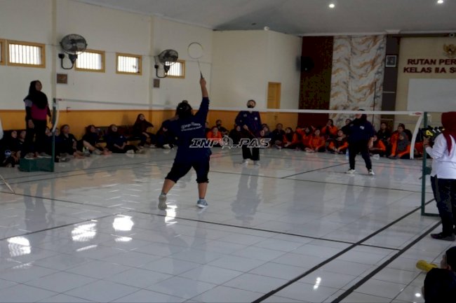 Pekan Olahraga Warga Binaan Rutan Perempuan Surabaya Berlangsung Penuh Semangat
