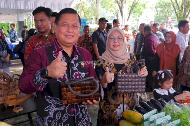 Semarak HBP Ke-62, Kanwil Ditjenpas Kalsel Gelar Bazar Produk Warga Binaan