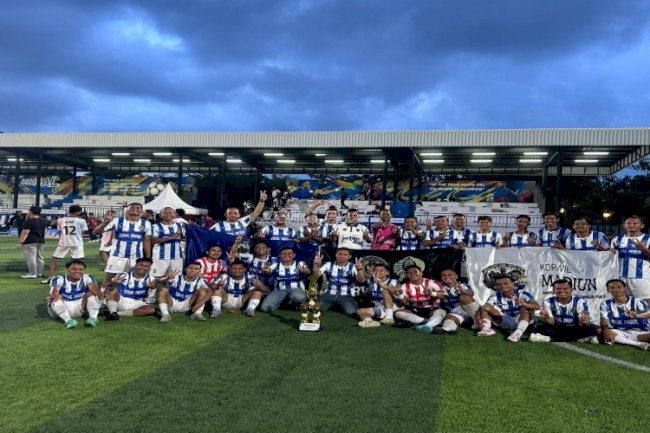 Korwil Madiun Sabet Juara 2 Turnamen Mini Soccer Hari Bakti Pemasyarakatan Ke-62