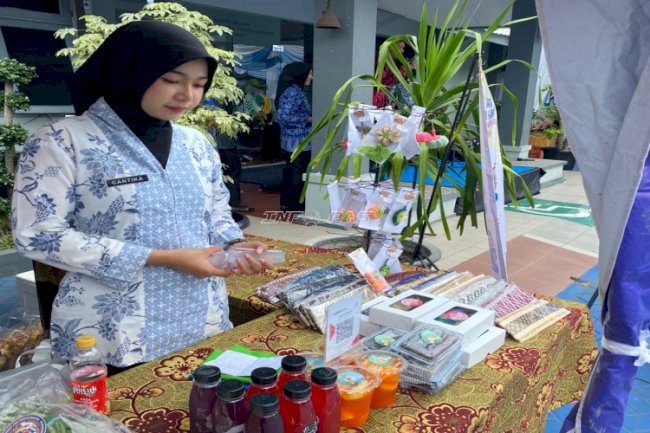 UPT Pemasyarakatan Jatim Ramaikan Bazar Produk Warga Binaan 