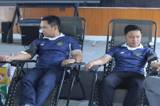 Bapas Jambi Ramaikan Bazar Pemasyarakatan dan Donor Darah Peringatan HBP Ke-62