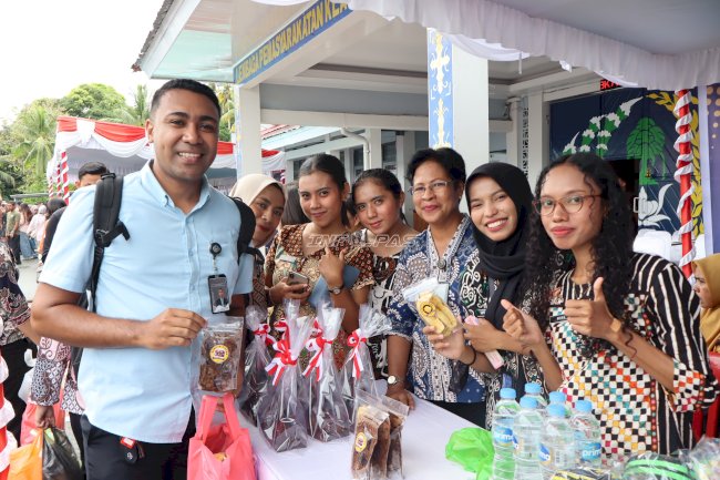 Produk Karya Warga Binaan Ludes di Bazar UMKM, Lapas Ambon Buktikan Kualitas Pembinaan