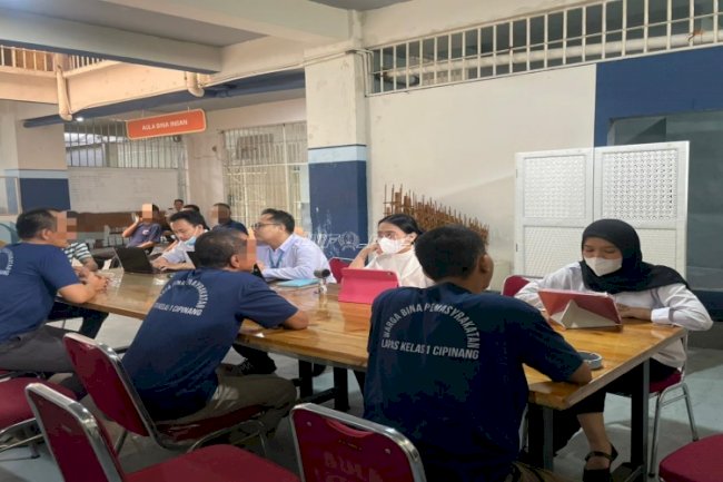 Tahap Awal Pembinaan, Ratusan Warga Binaan Baru Lapas Kelas I Cipinang Jalani Asesmen Psikologi
