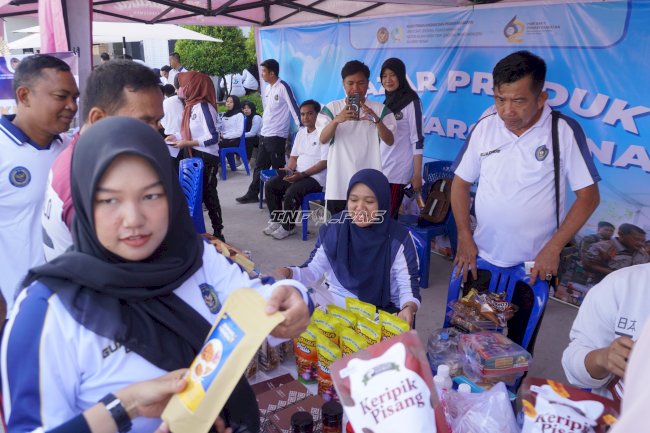 Pamer Hasil Pembinaan, anwil Ditjenpas Sulteng Kampanyekan Cinta Produk Narapidana Jelang HBP Ke-62